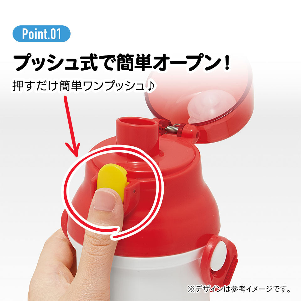 【SKATER】日本製丨好餓的毛毛蟲 X Hello Kitty水樽丨480ml