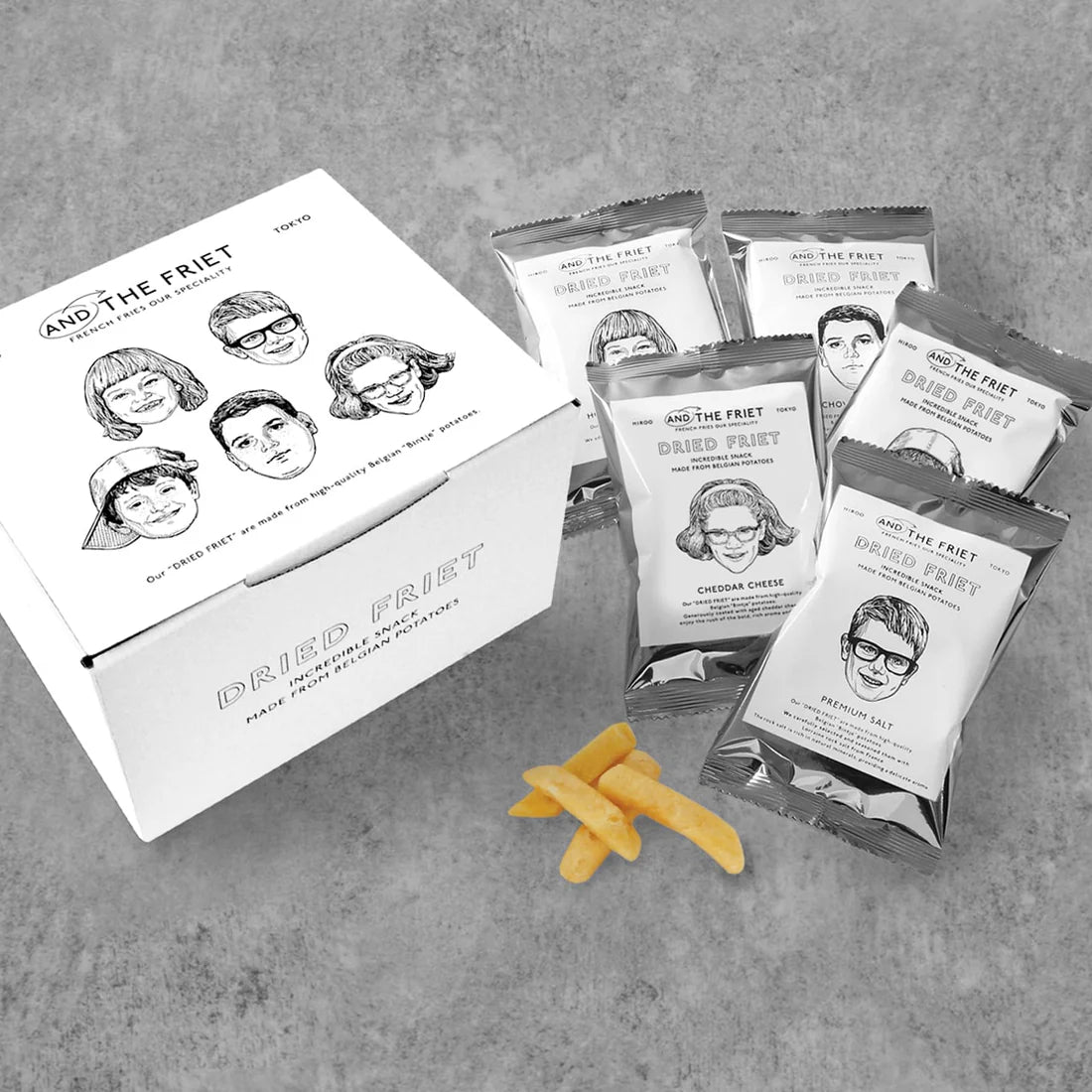 【AND THE FRIET】薯條禮盒|MINI 10入裝
