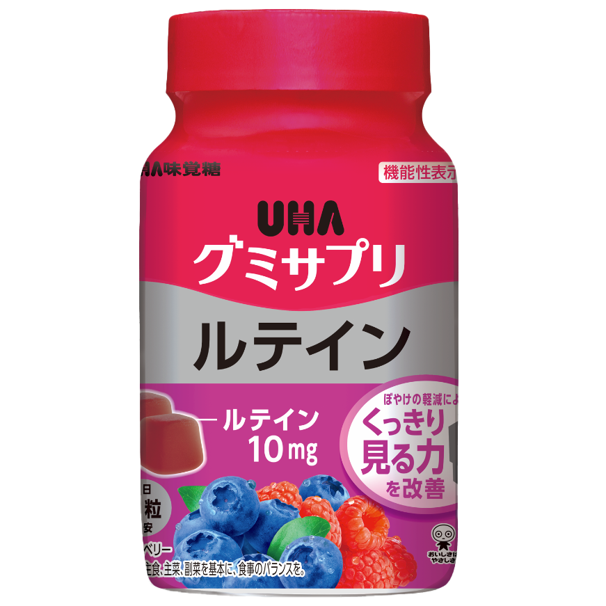 【UHA 味覺糖】葉黃素軟糖丨綜合莓果味丨IroIro Select Shop