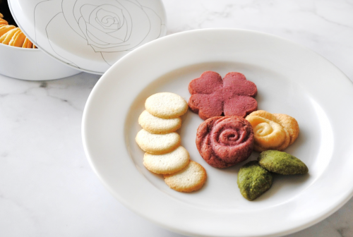 【J.DEUX CERCLE】Ring Vanilla Sablé丨花瓣造型雲呢拿薄脆曲奇鐵盒