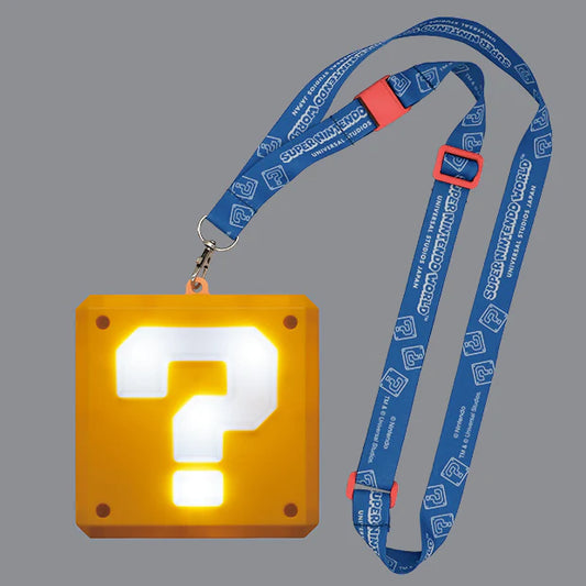 【USJ 日本環球影城】Super Nintendo World系列丨問號方塊發光掛件