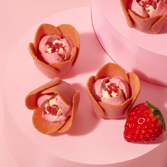 【TOKYO Tulip Rose】士多啤梨鬱金香貓舌餅丨IroIro Select Shop
