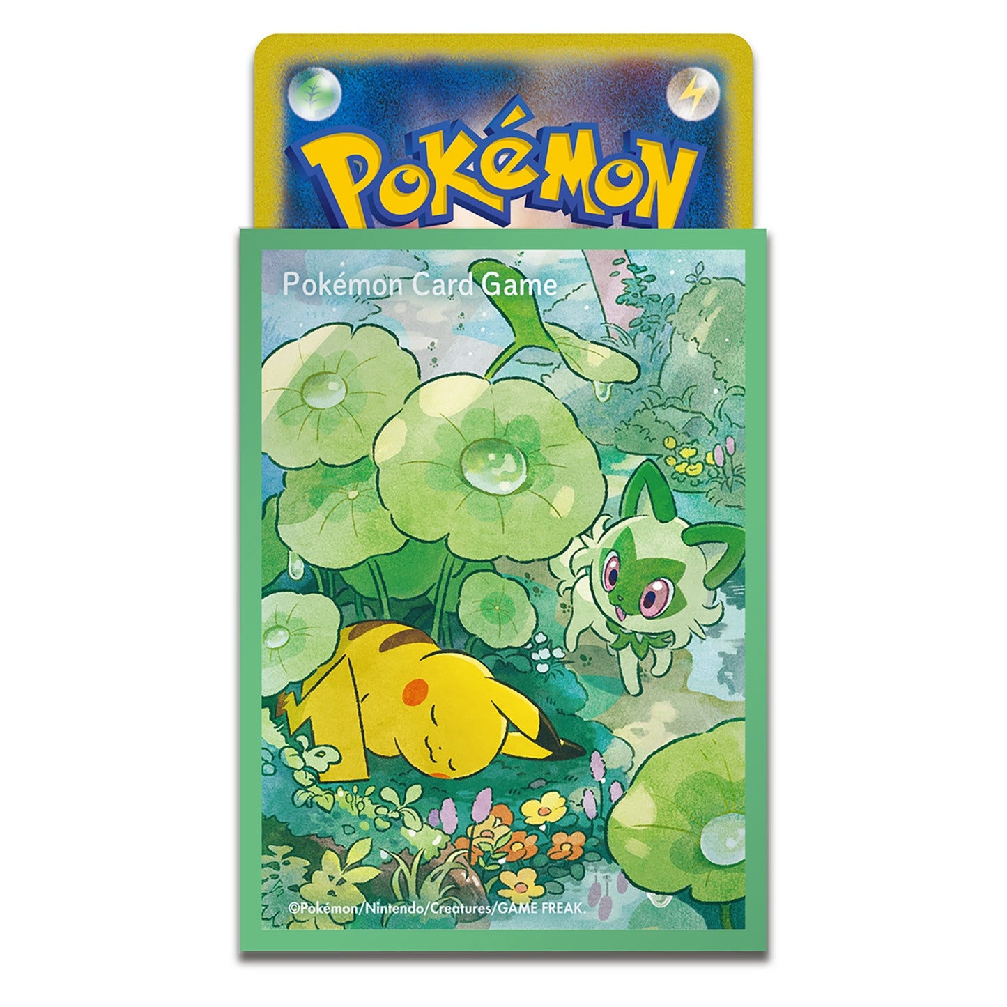 Pokemon TCG 比卡超新葉喵 卡套