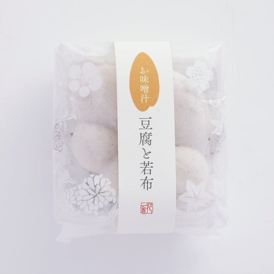 【花一会】乾燥湯品最中丨花椀最中・味噌湯丨豆腐與若布(白味噌)