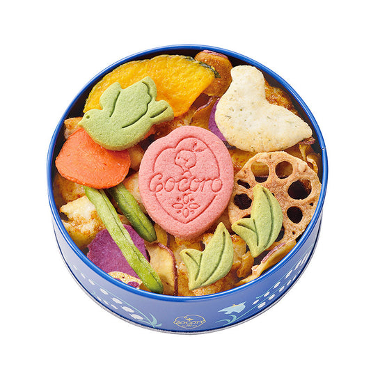 【Agemochi Cocoro】 日本罐裝燒米菓(藍色少女)