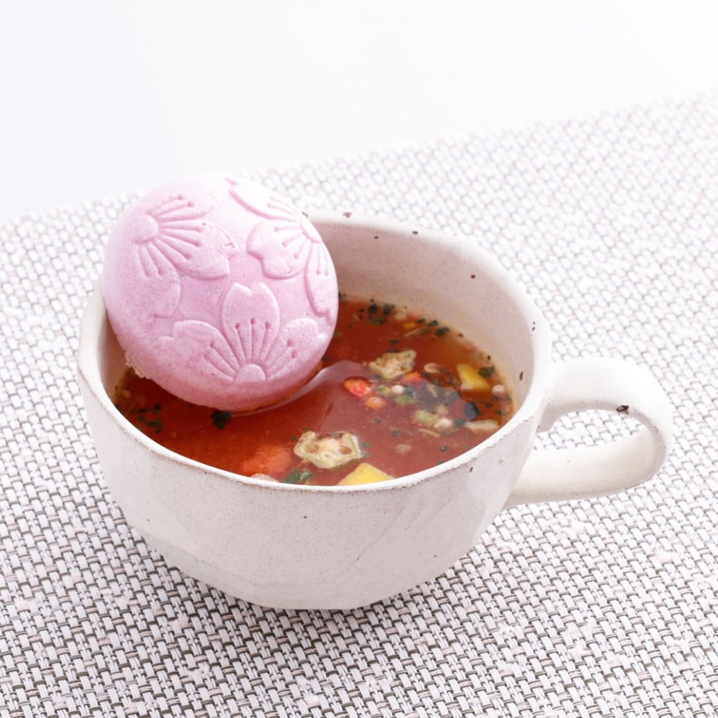 【花一会】乾燥湯品最中丨花椀最中・湯品丨綠黃蔬菜湯