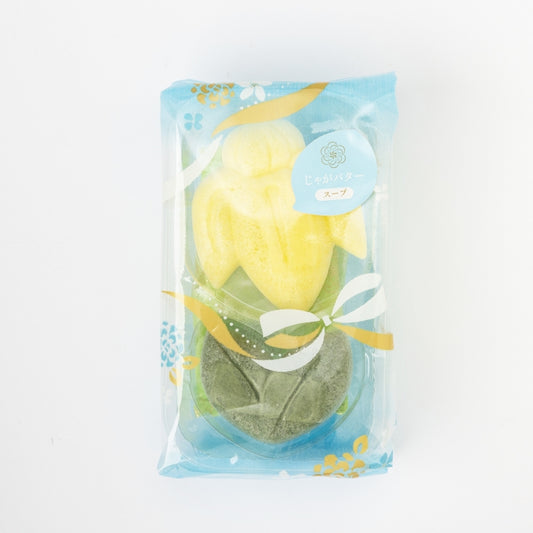 【花一会】乾燥湯品最中丨花一りん最中丨薯仔牛油濃湯(黃鳶尾花)