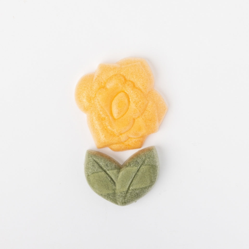 【花一会】乾燥湯品最中丨花一りん最中丨芋頭與秋葵味噌湯(橙玫瑰)