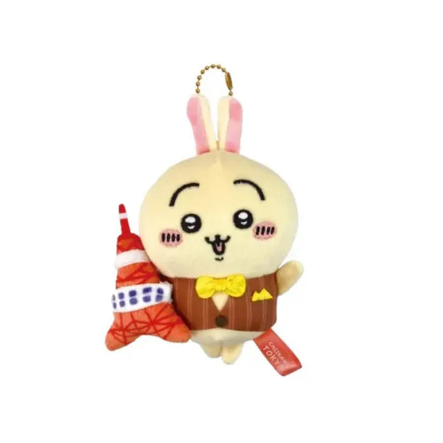 Chiikawa Rabbit Brother Tokyo Limited Edition Skytree Keychain