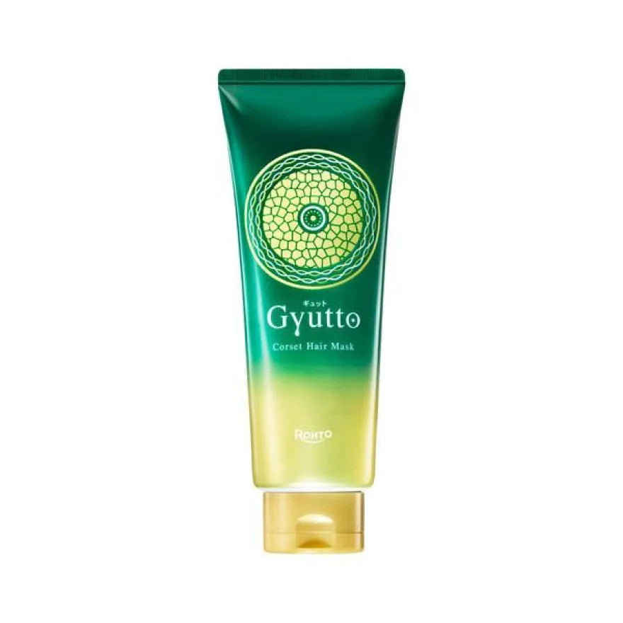 【ROHTO】Gyutto Corset Hair Mask 塑型緊緻髮膜|改善毛躁亂翹 200g