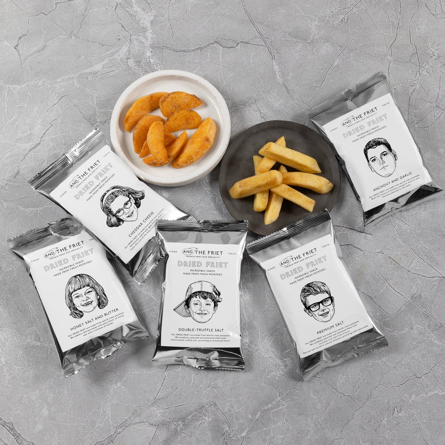 【AND THE FRIET】薯條禮盒|MINI 10入裝