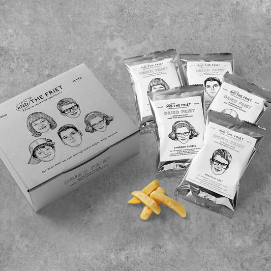 【AND THE FRIET】French Fries Gift Box | MINI 5-pack