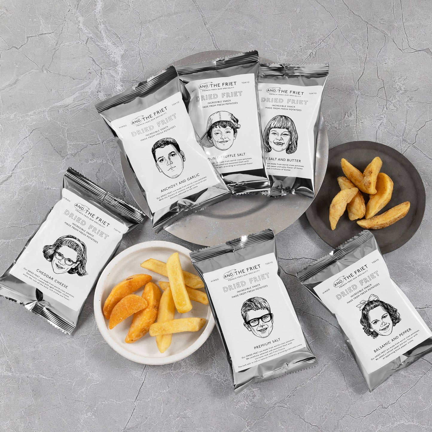【AND THE FRIET】薯條禮盒|MINI 12入裝