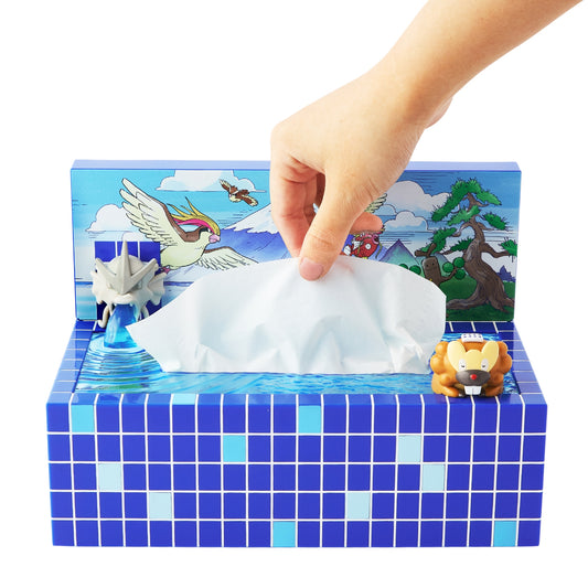 Pokemon 浴場紙巾盒