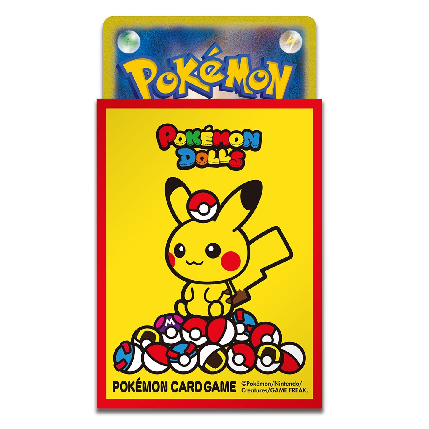 Pokemon TCG 比卡超毛公仔卡套