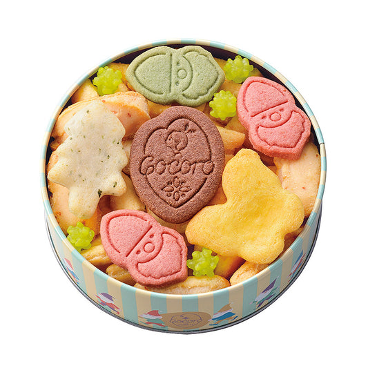 【Agemochi Cocoro】 日本罐裝燒米菓(小矮人)