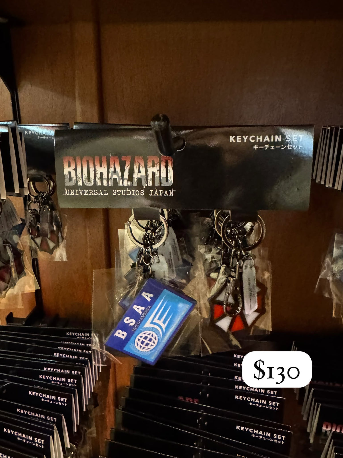 Biohazard 萬聖節限定 掛飾套裝 2個入