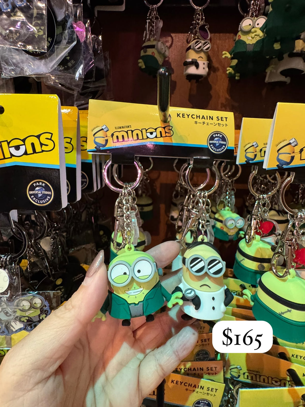 MINION 萬聖節限定 掛飾套裝 2個入