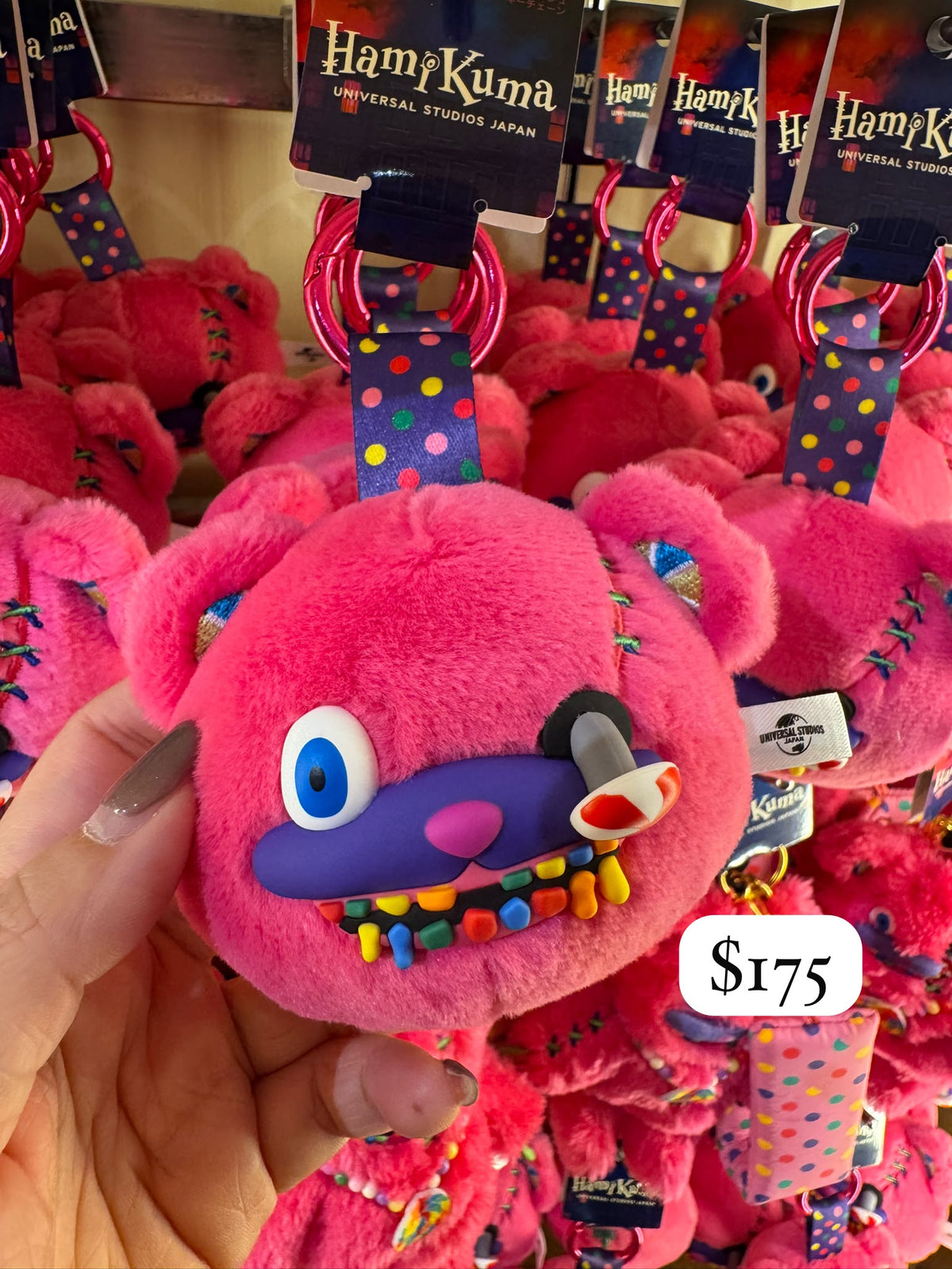 恐怖熊 Hami Kuma Candy 公仔掛飾
