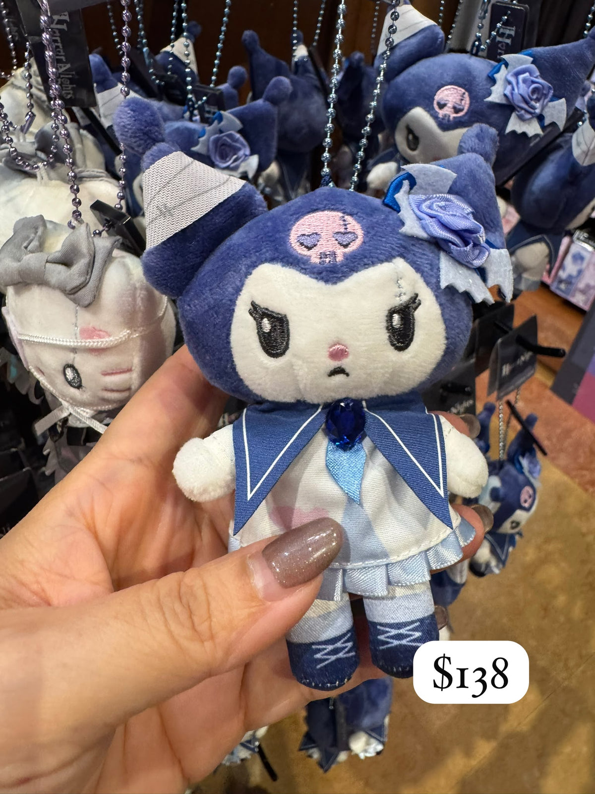 Sanrio 萬聖節限定 Kuromi 公仔掛飾