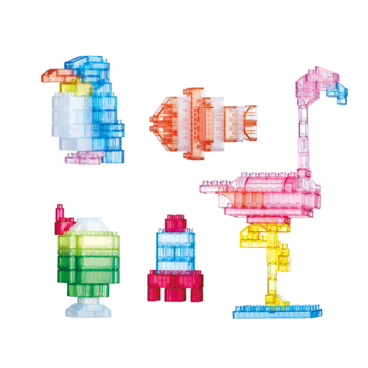 日本製Diablock HIKARIIRO(ヒカリイロ)方塊積木 (L)