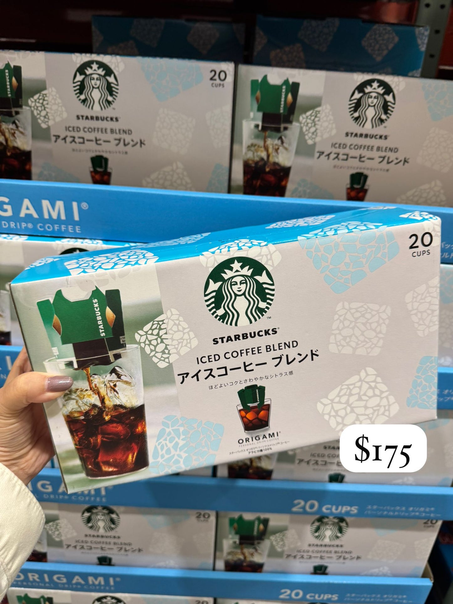 STARBUCKS ORIGAMI Iced Coffee Blend 掛耳包 20包入