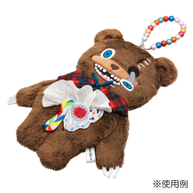 【USJ 日本環球影城】恐怖熊丨HAMI-KUMA 紙巾袋鎖匙扣