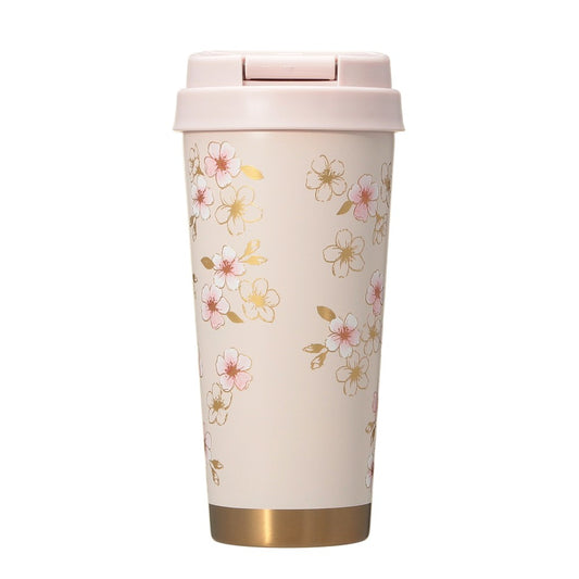 【Starbucks】SAKURA 2026 櫻花季限定系列丨杯型不鏽鋼保溫杯丨粉紅米色丨473ml丨IroIro Select Shop