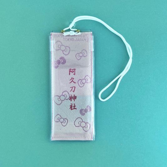 【大阪阿久刀神社】Sanrio 交通安全御守丨Hello Kitty (粉紅)
