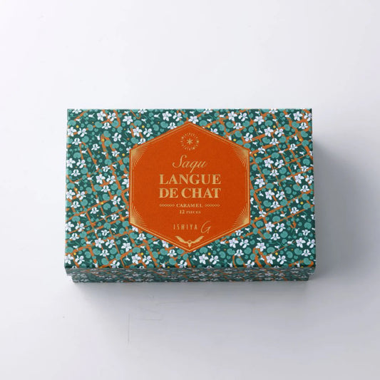 【ISHIYA 石屋製菓】焦糖朱古力貓舌餅 丨12枚入丨IroIro Select Shop