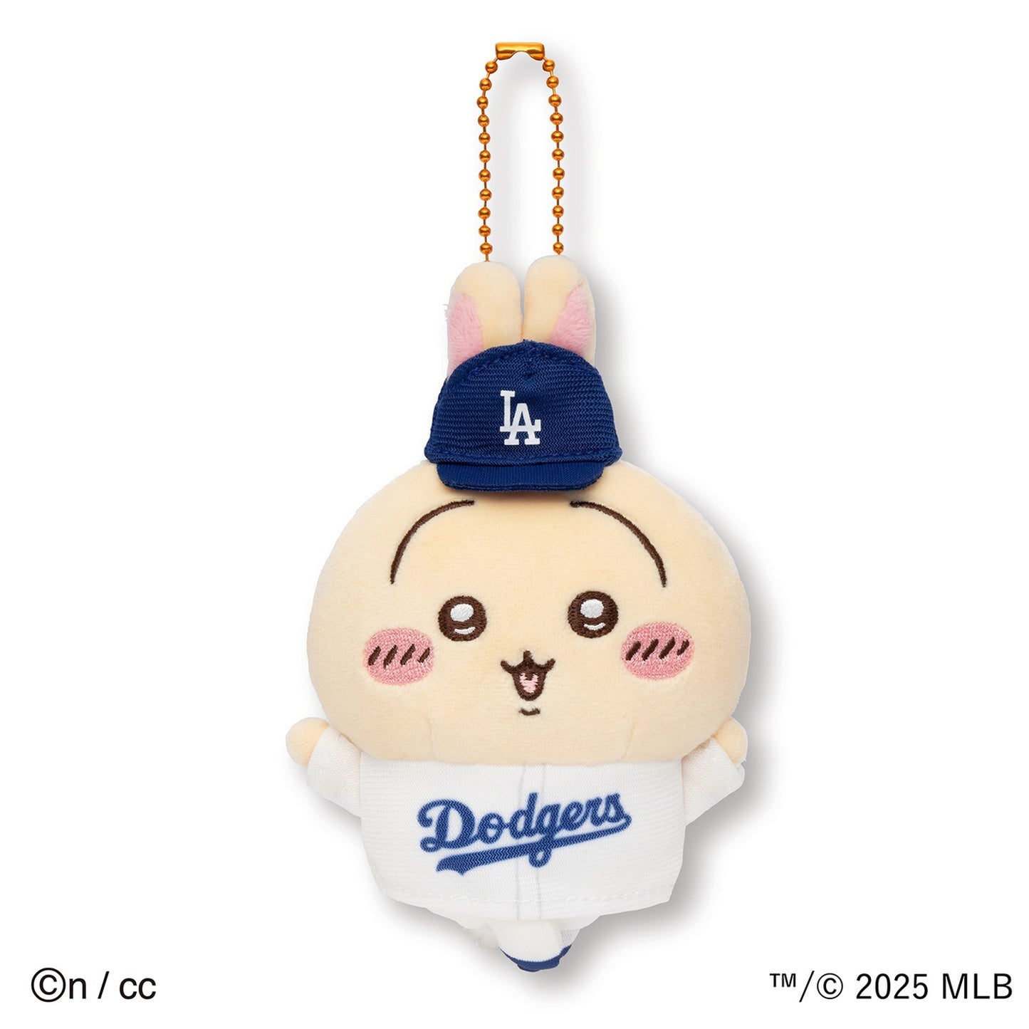 【Chiikawa】MLB TOKYO SERIES 丨 兔哥(道奇隊) 鎖匙扣