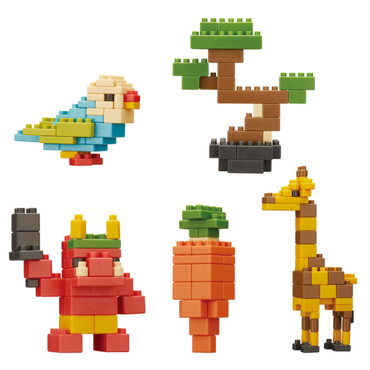 日本製Diablock OKOMEIRO(オコメイロ) 方塊積木 (L)