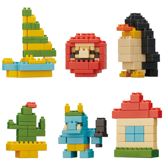 日本製Diablock OKOMEIRO(オコメイロ) 方塊積木 (M)