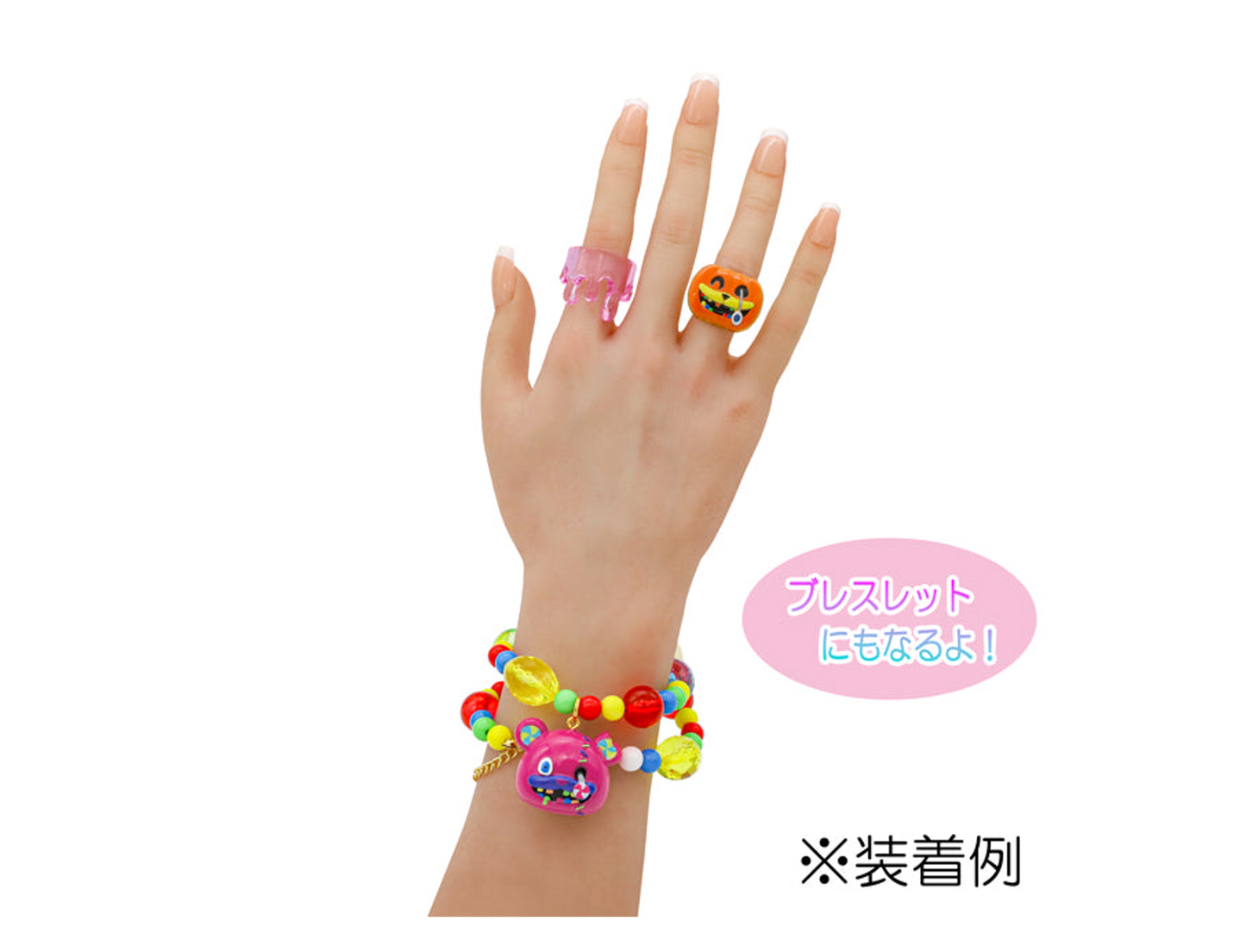 【USJ 日本環球影城】恐怖熊丨HAMI-KUMA Candy 手鍊戒指set