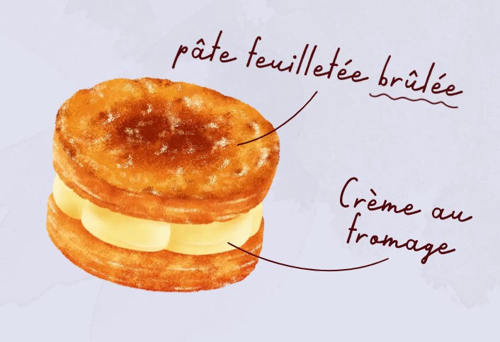 【Brulee Merize】 Brulee Creamy Amann丨4個入