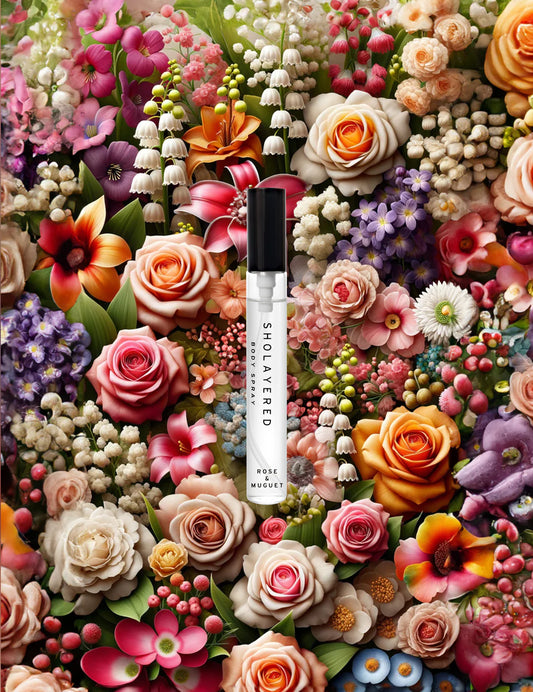 【SHOLAYERED】Body Spray 身體噴霧丨ROSE & MUGUET丨玫瑰鈴蘭