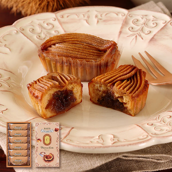 【C3】焼きティラミス丨栗子拿鐵風味烤製tiramisu(6個入)丨季節限定