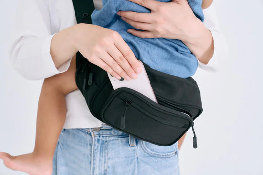 POMULU 寶寶腰包側面展示