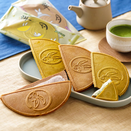 【鎌倉半月】半月型夾心薄脆丨10枚入