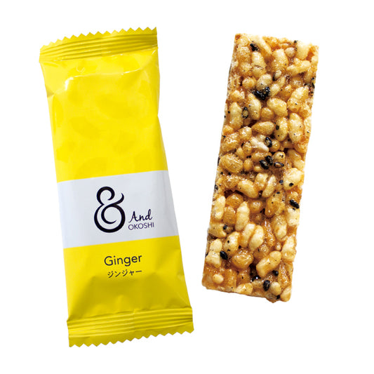 【&OKOSHI】薑味米菓| 日本手工傳統米通