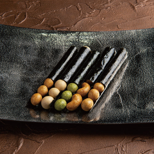 【風雅巻き】 海苔豆菓子禮盒|18本入(4種口味)