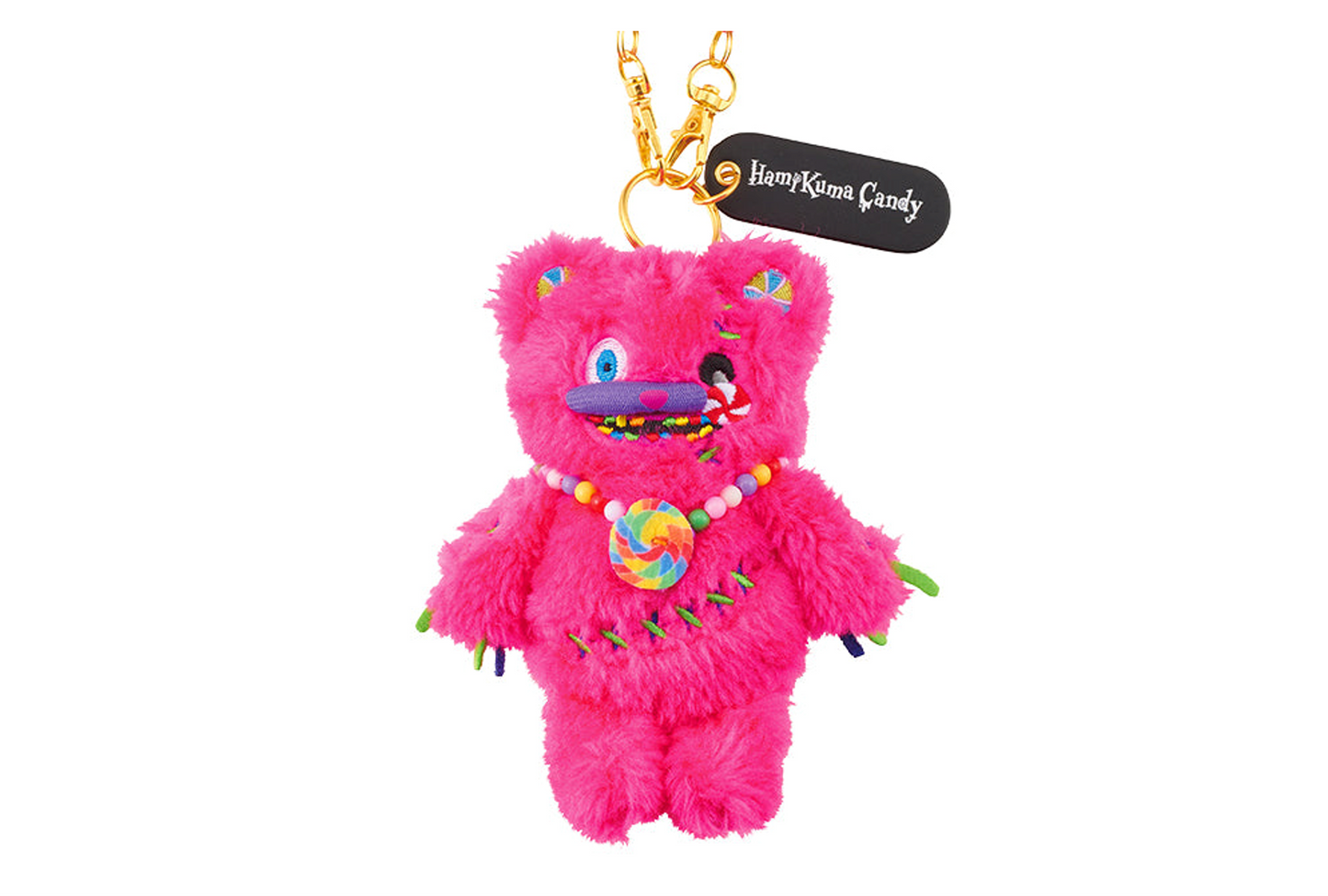 【USJ 日本環球影城】恐怖熊丨HAMI-KUMA Candy 毛毛鎖匙扣