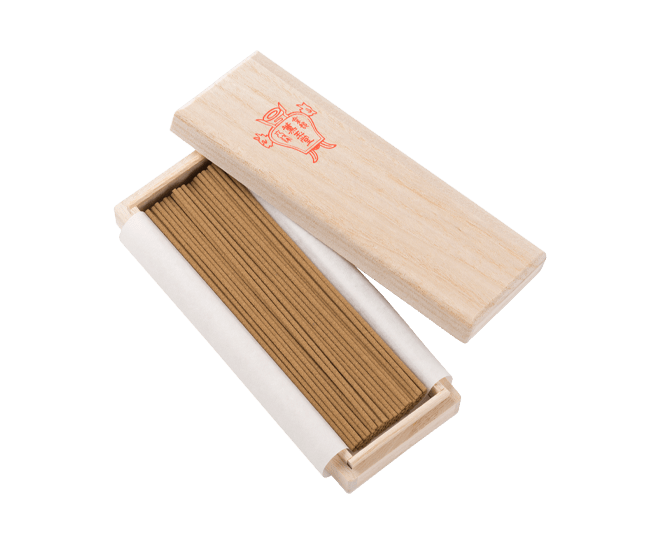 薰玉堂老山白檀線香與高雅桐木盒展示,日式高級線香設計