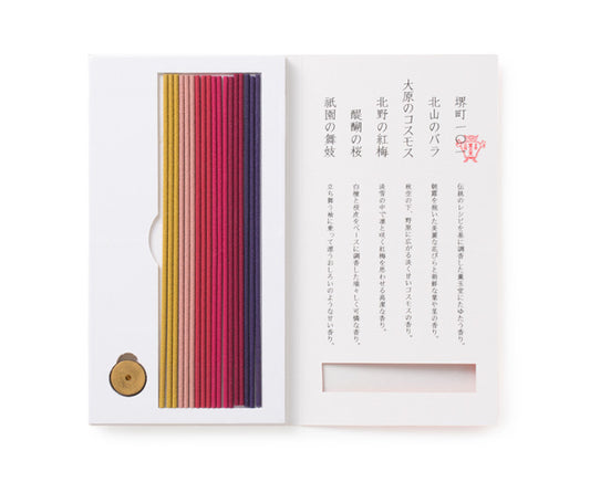 薰玉堂試香系列多款香型合照,方便入門者體驗多重香氣選擇