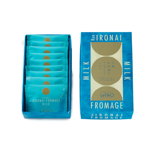 【LeTAO】小樽色內通 芝士牛奶貓舌餅|Fromage Milk Langue de Chat
