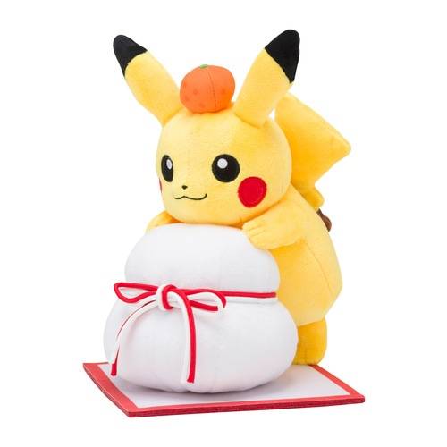 【Pokemon】比卡超鏡餅公仔