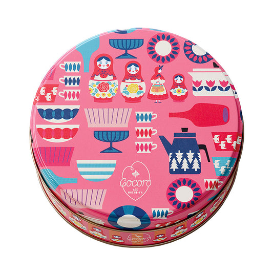 【Agemochi Cocoro】 日本罐裝燒米菓(俄羅斯娃娃)