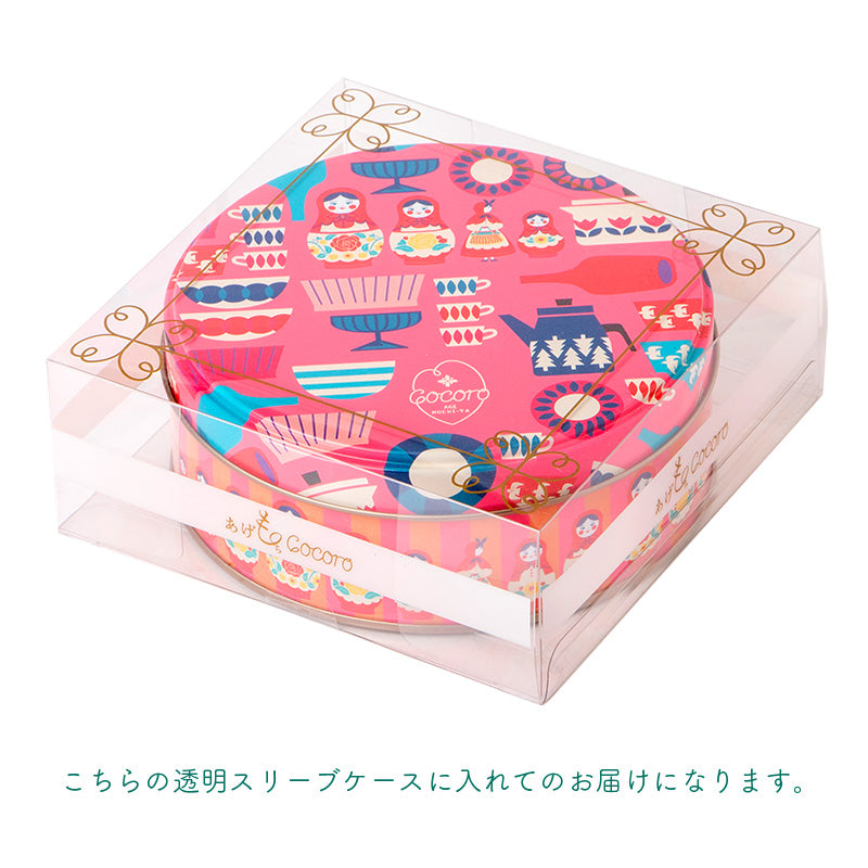 【Agemochi Cocoro】 日本罐裝燒米菓(俄羅斯娃娃)