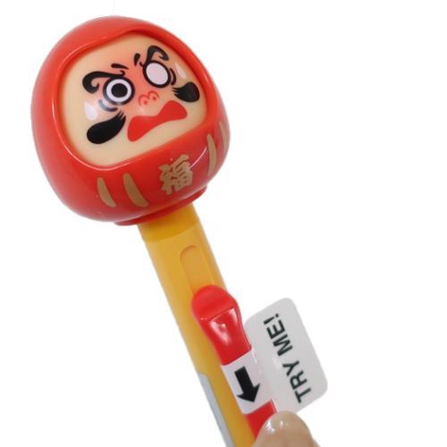 【Funbox】日本製達摩變臉原子筆|紅色款