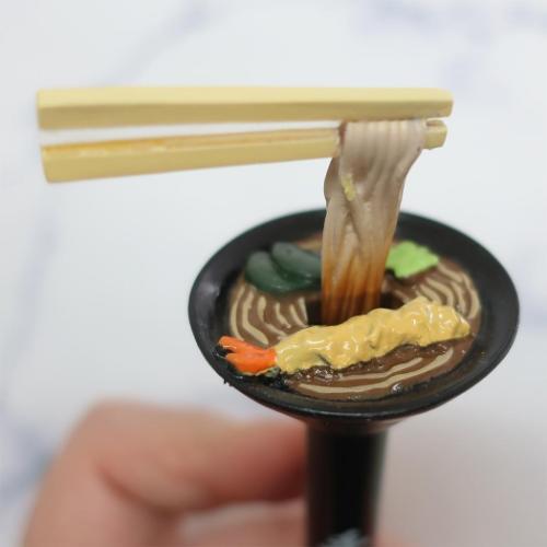 【Funbox】拉麵碗造型搖擺筆|手打蕎麥